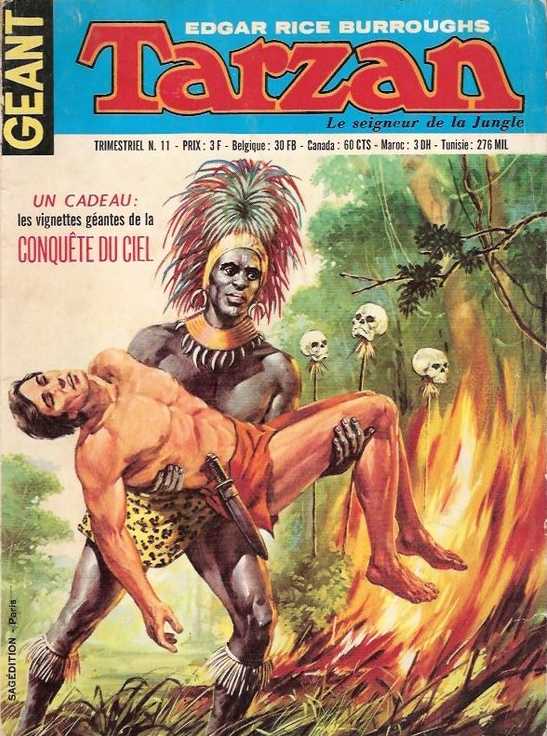 Scan de la Couverture Tarzan Gant n 11